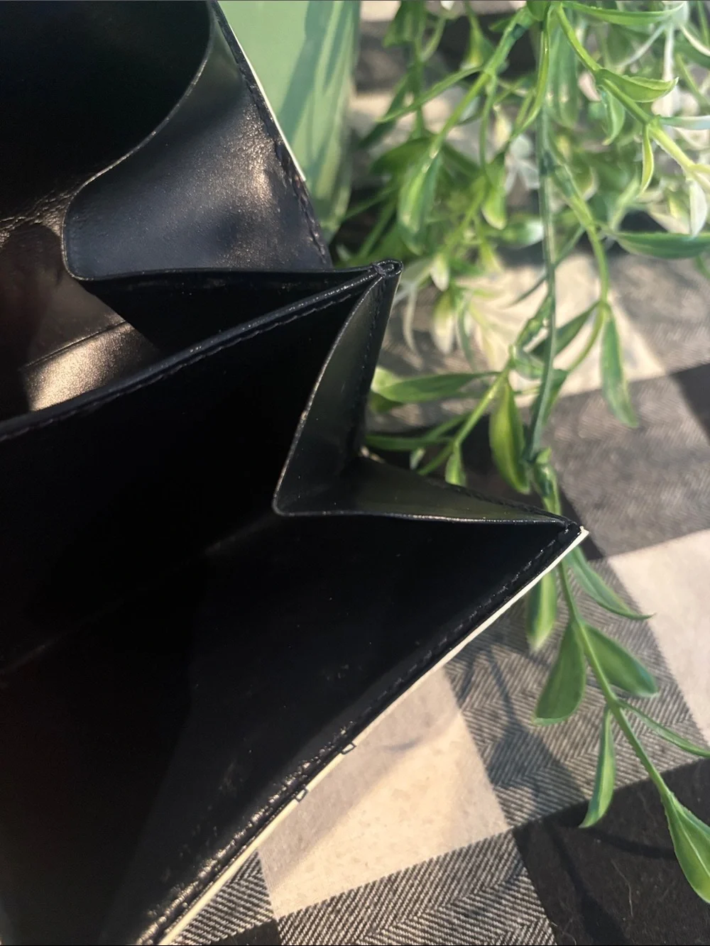 MCM white trifold